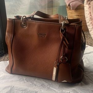 Brown Guess hand bag